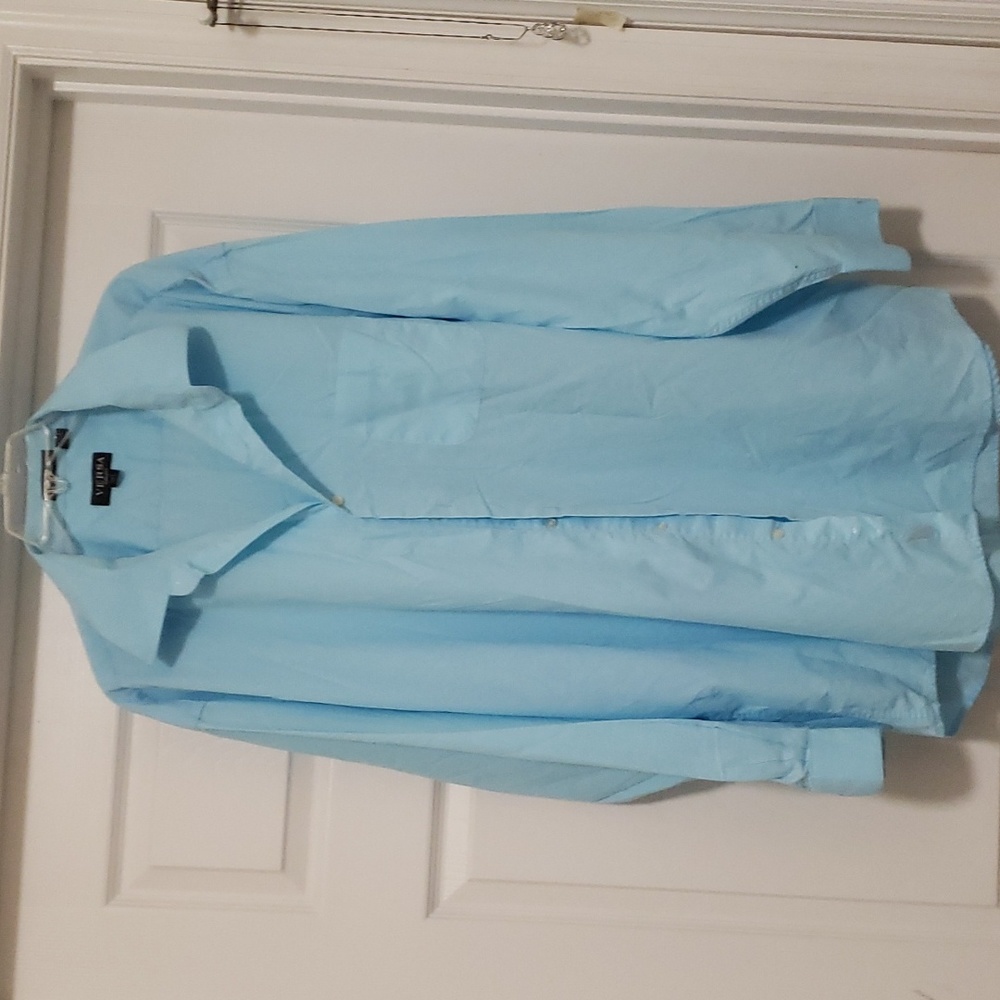 Versa men blue long  sleeve shirt
